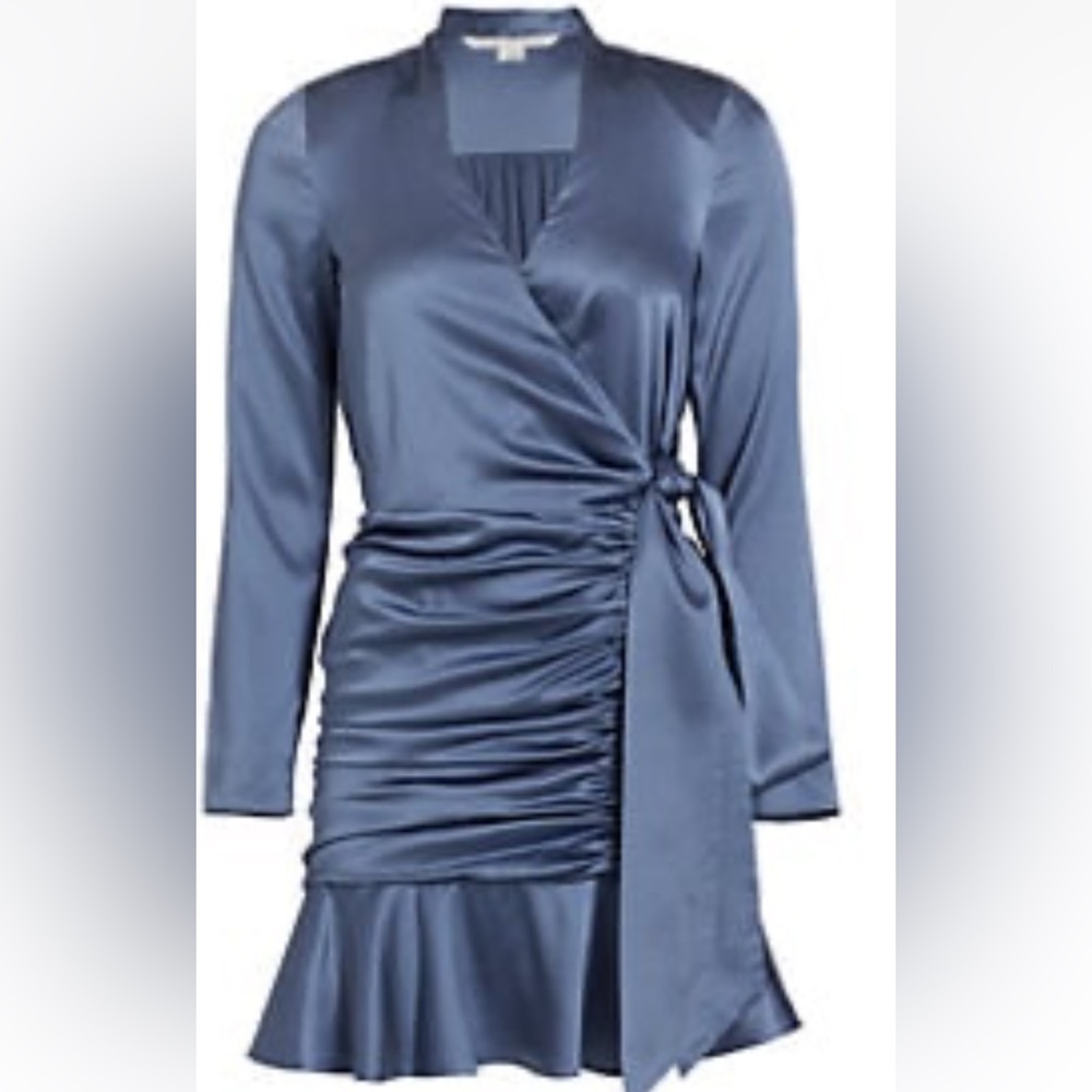 ❤️‍🔥❤️‍🔥SALE❤️‍🔥❤️‍🔥VERONICA BEARD AGATHA NEW SILK WRAP EFFECT DRESS